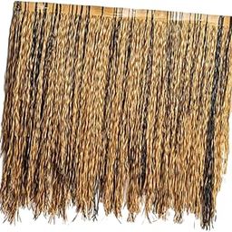 MERISHOPP Straw Roof Thatch Decorative Synthetic Thatch Grass Roof for Hut Fence Beach Style B-image-19