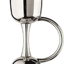 Rengvo Stainless Steel Peg Measurer Jigger 30 & 60 Ml, Shot Glass Drink Measuring Bar Tool With Handle, Double Side-19