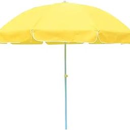 RAINPOPSON Garden Umbrella without Stand 7ft Outdoor Big Size Canopy Patio Umbrella (Yellow)-picture-29