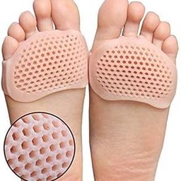 DADEE Silicone Gel Half Toe Sleeve Anti-Skid Forefoot Soft Pads for Pain Relief heel front socks silicone Heel Protector-image-40