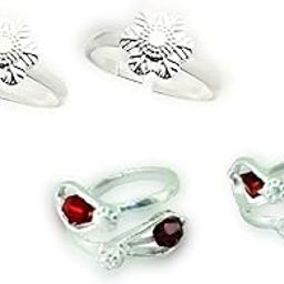 Kamada's Designer colorful Toe ring-image-44