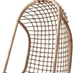 Wood Ira Furniture Swing Chair Zula Hammock Jumbo Heavy Weight Hand Made Cane Swing (Swing With Cushion And Accessories), Brown-image-6