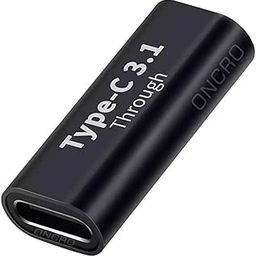 ONCRO® C to c Jointer, Type c Coupler Female to Female, Type c Extender, c to c Female Coupler Relay Adapter, USB 3.1 Type-C Adapter Extension Connector Joiner for Laptop & Tablet & Mobile Phone-image-24