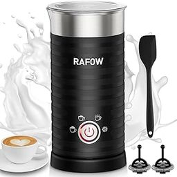4 In 1 Electric Milk Frother Steamer - Hot and Cold Coffee Foam Froth Maker 350ml/12oz, Automatic Milk Warmer Foamer for Latte, Cappuccinos, Macchiato, Chocolate-image-73