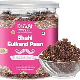 Delight Foods Gulkand Meetha Paan Mukhwas Mouth Freshener, 300grams | Without Supari |Sweet Paan Hygienically Packed Jar | Traditional Mukhwas-image-25