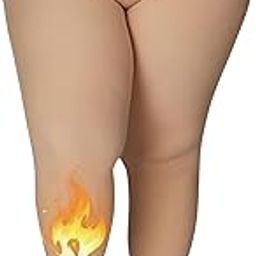Plus Size Black Fleece Fur Stockings For Women For Winter | Pantyhose Warm Fleece Stockings For Women Winter | Black Fur Stockings For Women-image-44