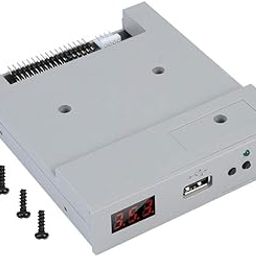 AYNEFY FAT32 Drive Emulator, SFR1M44-U100 3.5inch 1.44MB USB SSD Floppy Drive Emulator Set Including 1 USB Emulator and 3 Screws Handy Use Plug to Operate-26