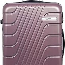 Eternal Light-Weight & Durable Polycarbonate Rose-Gold Unisex Hard Luggage| Medium - 65cm|8 Smooth Spinner TPU Wheels | Outer Combi Lock | Trolley Bag-29