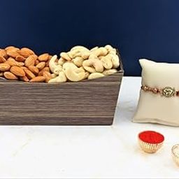 SFU E Com Dry Fruit Hamper For Rakshabandhan Gift | Dry Fruit And Rakhi For Brother | Dry Fruit Basket Hamper | 68-38