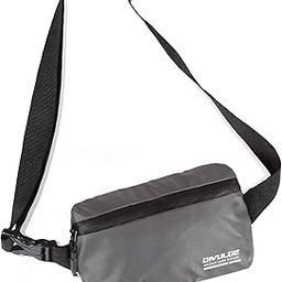 Divulge Hubbble Running Belt Waist Pouch Bag to Carry Mobile Phone (grey belt)-20