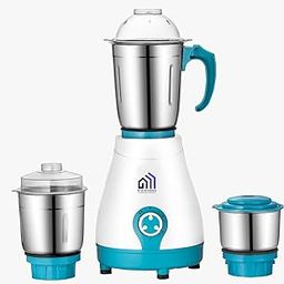 DIZIHOMES VIGOR Mixer Grinder for Kitchen | Heavy Duty 600 Watt Motor | 304 Stainless Steel Blades | 3 Jar with Lids | Silent Mixer Grinder 80-90db | 1 Year Warranty-image-54