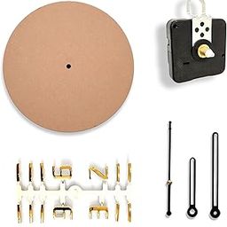 Epoxy Fusion 12 inch DIY Resin Clock Making kit, Round MDF Base (7mm Thick) for DIY Clocks and Resin Art (Crystal/G04)-6