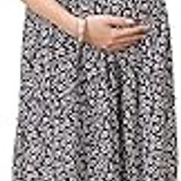 Women's Rayon Maxi Maternity Kurti/Pregnancy Kurti/Easy Breastfeeding Kurti/Western Kurti with Zippers for Nursing Pre and Post Pregnancy-image-45