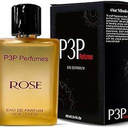 P3P Perfumes Rose Perfume Spray – Eau de Parfum for Men & Women | Floral & Elegant Rose Aroma | Premium Fragrance in 100ml Bottle-image-94