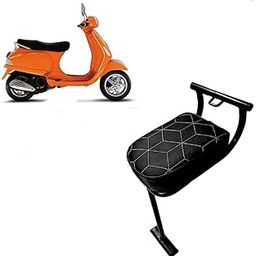 Auto Pearl Baby Seat Folding Stylish Stitching Designs Child Seat Compatible with Vespa LX 125-image-72
