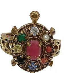 ASTHADHATU MAHAKAL RUDRAKSHA WITH PARA GOLD PLATED BRASS RING (22)-image-84