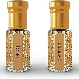 Rose & Shanaya | 12 ML Pack of 2, 6ml Each | Original Pure Long Lasting Attar By Noman 100% Alcohol Free Best for Men And Women-picture-30