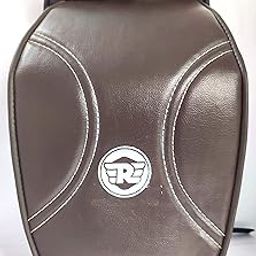Al Ameen RE Classic Bike Tank Cover Classic 350/500 with RE Logo/Brown/Oval Shape/with 14cm Big Compartment / 2 Zip/Easy Install Straps-image-12