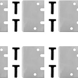 3D Print Cleaner Scraper, 6 pcs 3D Printer Tool Stainless Steel Hot Bed Shovel, Spatula SK5 Steel Scraper Tip Blade with Screws for 3D Printing Resin Removal, Without Damage Building Bed-image-37