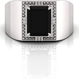 5.25 Ratti Black Hakik Original Stone Adjustable Ring For Men And Women With Lab Certified A11-image-97