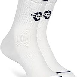 No Skid Court Socks with Silicon Gel, Cotton, Elastic, Unisex, Mid Calf Socks-image-90