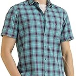 Men's Checkered Regular Fit Shirt-image-11