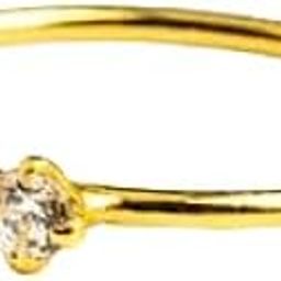 Diamond Nose Pin Diamond Nose Stud Original Certified Fabulous Round Diamond Nose Coka Gold Nose Ring Diamond Nose Pin Gold For Girls & Women डायमंड नोज पिन गोल्ड नाक की नोज पिन-image-33