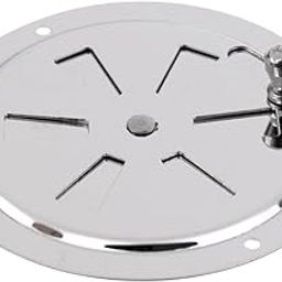 THE STYLE SUTRA 2 Pieces 100mm Butterfly Boat Round Loered Vent Marine Stainless Steel-image-72