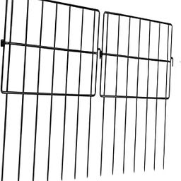 LOOM TREE® 10Pcs Metal Garden Fence Panels Accessory Multifunctional Flower Bed Fencing | Yard, Garden & Outdoor Living | Garden Fencing | Fence Panels-image-46
