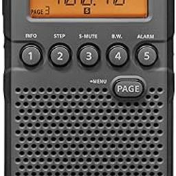 Sangean Sangean DT-800BK AM/FM/NOAA Weather Alert/Rechargeable/Alarm Clock / 45 Pre-Sets/Pocket Radio-12