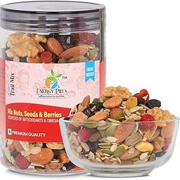 Energy Pills Premium Trail Mix| 350g| 13 Healthy Superfood in 1 Mix | Dry Fruits Mix| Nuts, Seeds and Berries Contains Almond, Cashew, Pumpkin seeds, Sunflower seeds, Walnut and many more-image-13