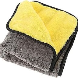 Microfiber Cloth for Car Cleaning - Double Sided - Microfiber Towel for Car & Bike,Super Soft Car Wash Cloth Soft Microfiber Cloth for Car and Bike Cleaning - (30x40 cm)(Multicolor) (PACK OF 1)-image-90