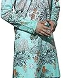 Cotton Solid Regular Pajama Stylish Pyjama Set Embroidery Sequin Kurta for Men-picture-10