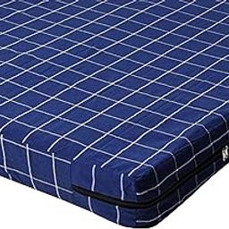 ASIAN HANDLOOM Cotton 300TC Mattress Protector Single Bed cover with Zip/Chain 75x30x5 inch multicolor -1 pc-image-53