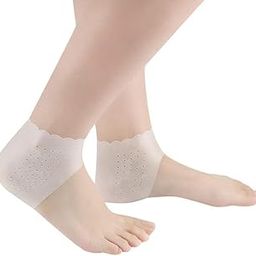 Bnf® 2Pairs Elastic Heel Pain Relief Protectors for Bruised Cracked Heel Clear|Health & Beauty | Health Care | Foot Creams & Treatments-image-31