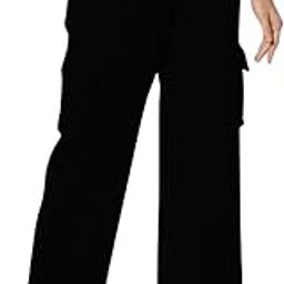 High Waist Cargo Pants for Women - Stylish Twill Cargo Jeans & Trousers | Trendy Cargo Joggers, Shorts & Cargo Pants for Women | Casual & Streetwear Look-image-95