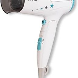 VEGA Insta Wave Foldable Hair Dryer With Cool Shot Button & 3 Heat/Speed Setting (VHDH-22), White-21