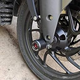 RoadRash Front Fork Wheel Axle Alloy Slider Protector Version 3.0 for Dominar 250/400 (2019 +) UG Models only-image-71