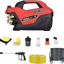 STARQ AWP2.8 | 350 Bar 2800W | Heavy Duty High Pressure Washer for Car, Bike, Home | Pressure Adjustable | Red-27