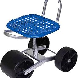 THE STYLE SUTRA Garden Rolling Work Seat Garden Stool with Wheels for Garage Farm Car Repair|Home & Garden | Gardening Supplies |1 Adjustable Rolling Garden Cart Stool-picture-23