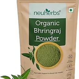Neuherbs Organic Bhringraj Powder For Men & Women (100g Pack of 1) | Ayurvedic Support To Boost Hair Health | 100% Pure & Natural | No Additive Preservative | Best For Hair Growth-10