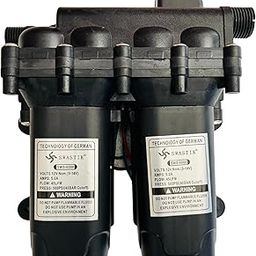Swastik Submersible Water Pump High Pressure Pumps 45Lpm 500 Psi 12v DC Water Pump Double Motor PumpCooler Pump for Desert Air Cooler, Aquarium, Ponds, Fountains-image-61