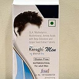 VP New Kera-glo Men Natural Extract- 30 Tablets Bottle-image-51