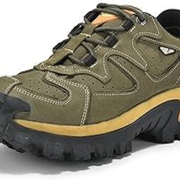 woodland Men Olive Green Casual Laces Shoes-picture-17