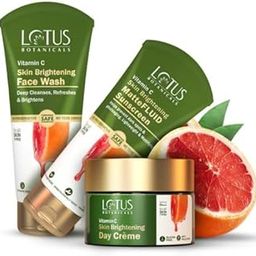 Vitamin C Face Care Combo Face Wash (100ml) Day Crème (50g) MatteFLUID Sunscreen (75g)-image-49