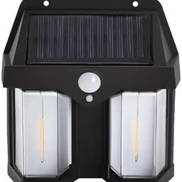 Sohansh Outdoor Solar Wall Lamp – Waterproof Double-Light Tungsten LED with Motion Sensor – Garden, Villa & Pathway Decorative Night Light for Outdoor Use-image-16