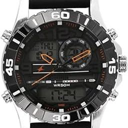 Autumn-Winter 19 Analog-Digital Orange Dial Men's Watch NM38035SP03/NN38035SP03-41