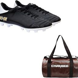Sports Bag Adena Brown with Gowin Football Shoe Ace Black White Size-6-image-96