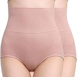 Women's High Waisted Shapewear Belly Fat Shapewear for Tummy Slimming | High-Waisted Shapewear for Belly Reduction (Combo Pack -2)-picture-33