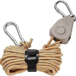CALANDIS™ Ratchet Pulley Rope Hanger Cord Lanyard for Gardening Backpacking | Tent & Canopy Accessories | Tents & Canopies | & Hiking | Outdoor Sports-image-80